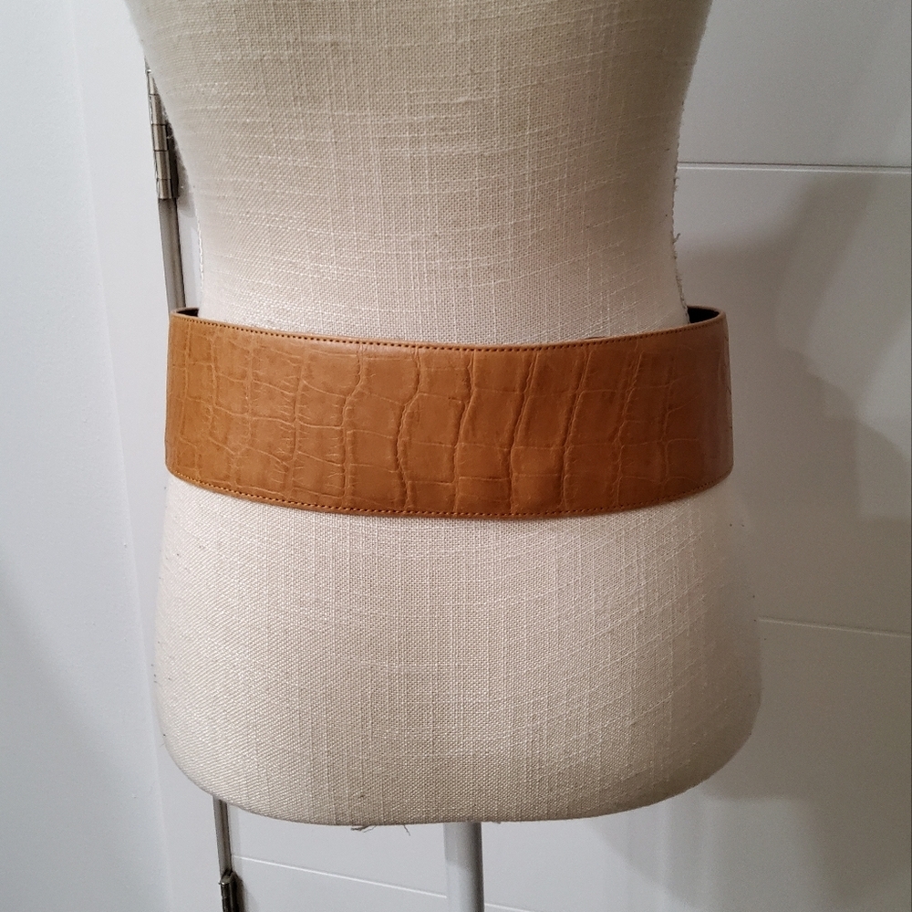 Cuir Veritable Made in France Equestrian Belt Size M - Picture 4 of 11